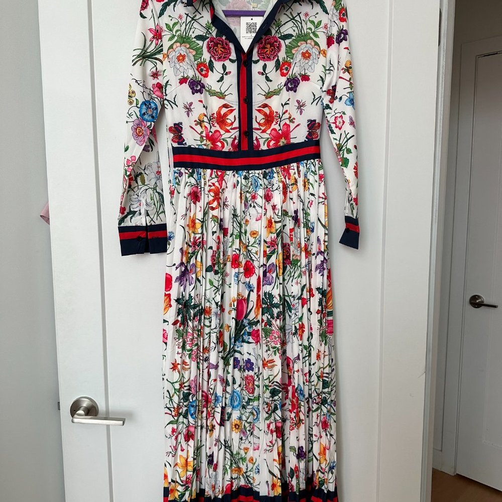 Lai Meng Floral Midi Dress